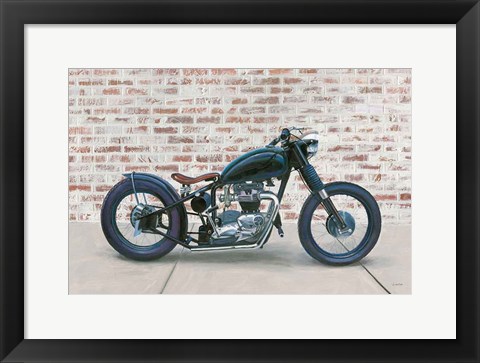 Framed Lets Roll I Print