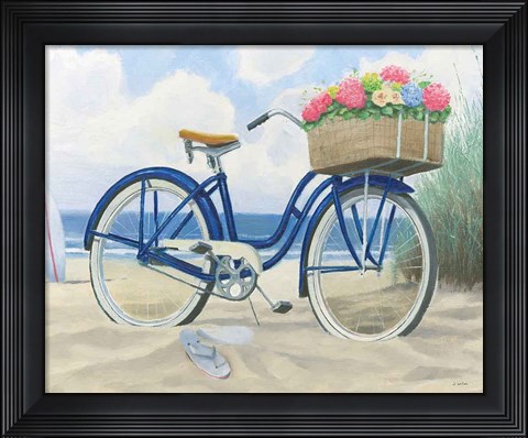 Framed Beach Time II Print