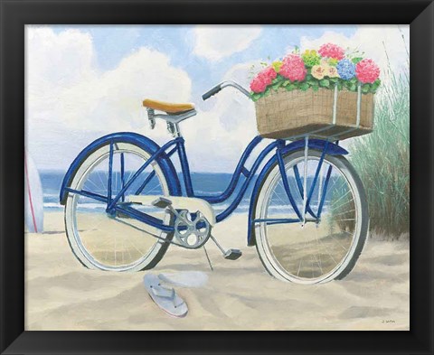 Framed Beach Time II Print