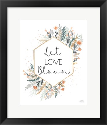 Framed Spring Blooms VI Print