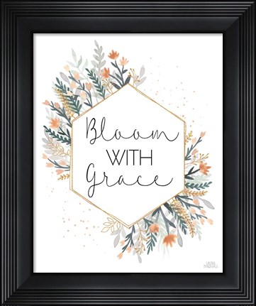 Framed Spring Blooms V Print