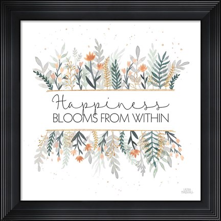 Framed Spring Blooms III Print