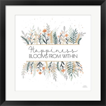 Framed Spring Blooms III Print