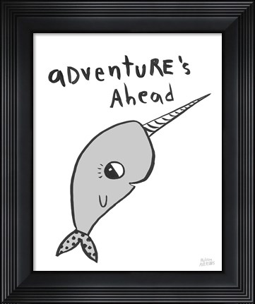Framed Scandy Baby VIII Print