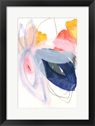 Framed Abstract Painting XVII Print