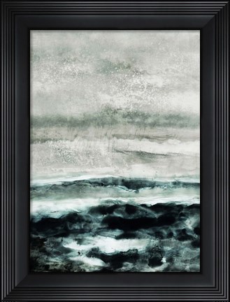 Framed Abstract Waterscape Print