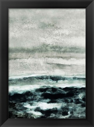 Framed Abstract Waterscape Print