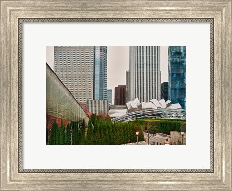 Framed Chicago 350 Print
