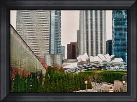 Framed Chicago 350 Print