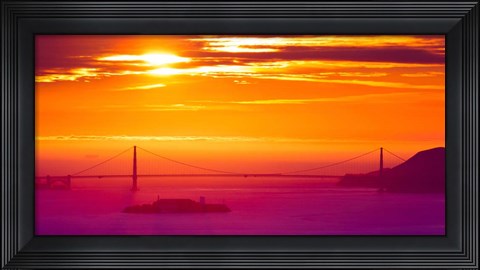 Framed Sun Gate Print