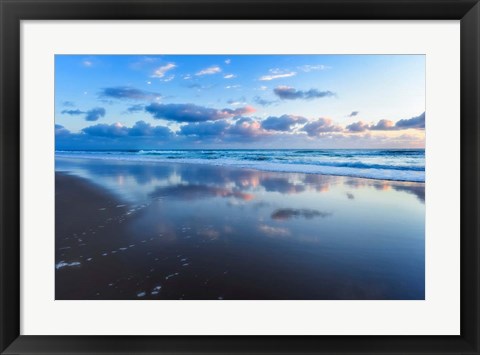 Framed Blue Shores Print