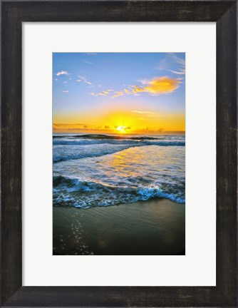 Framed Twin Waters Down Print