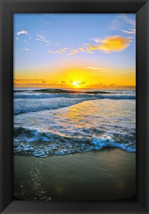 Framed Twin Waters Down Print