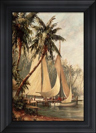 Framed Rum Cay Print