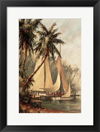 Framed Rum Cay Print