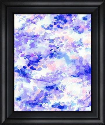 Framed Canopy Purple Print