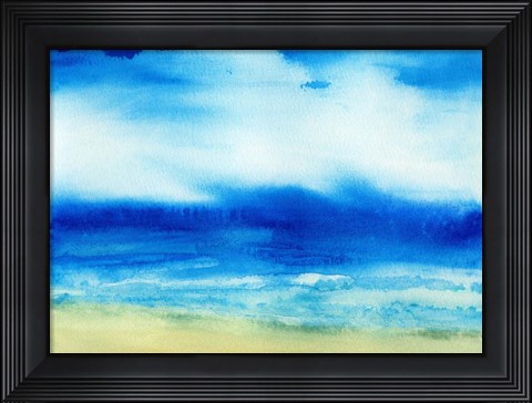 Framed Sea Church II Print