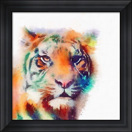 Framed Elusive II Print