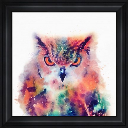 Framed Wise II Print