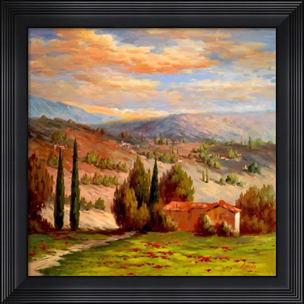 Framed Rural Bliss Print