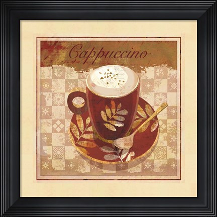 Framed Cappuccino Print