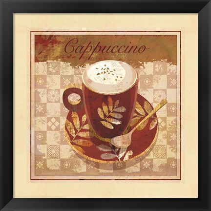 Framed Cappuccino Print