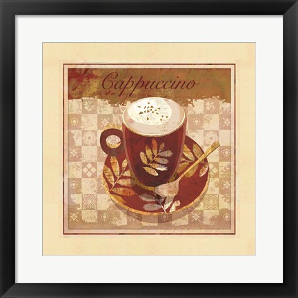 Framed Cappuccino Print