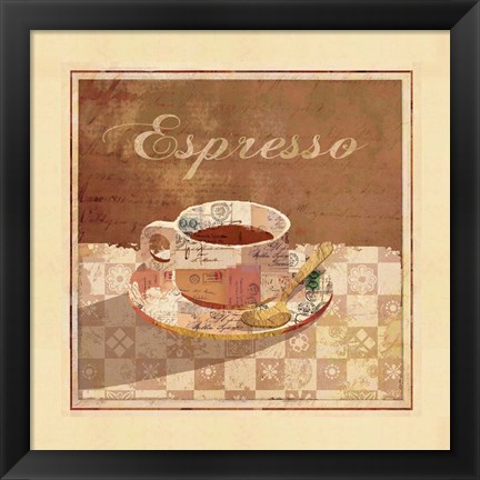 Framed Espresso Print