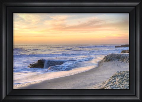 Framed La Jolla Sunset Print