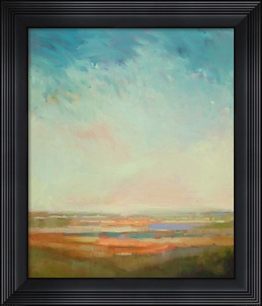Framed Bit of Orange Print