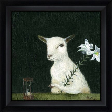 Framed Portrait of a Young Man Print