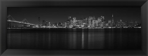 Framed City by the Bay - Treasure Island, CA Print