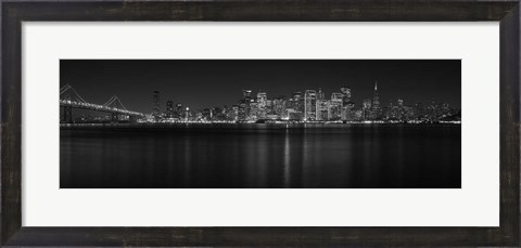 Framed City by the Bay - Treasure Island, CA Print