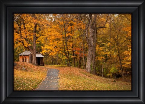 Framed Autumn Home Print