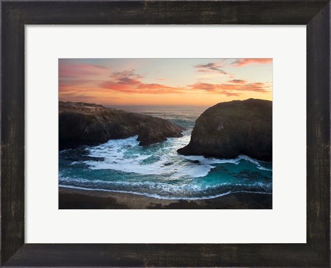 Framed Coastal Glow Print
