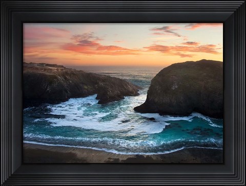 Framed Coastal Glow Print
