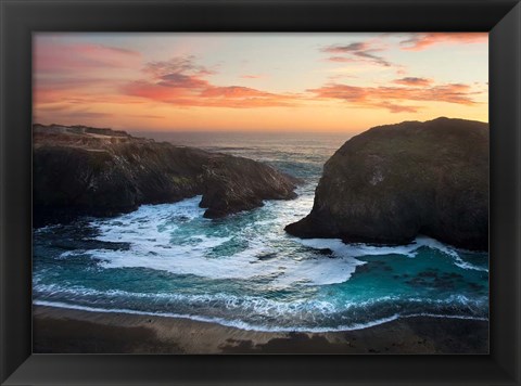 Framed Coastal Glow Print