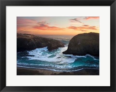 Framed Coastal Glow Print
