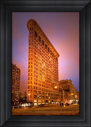 Framed Dramatic Flatiron Print