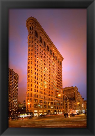 Framed Dramatic Flatiron Print