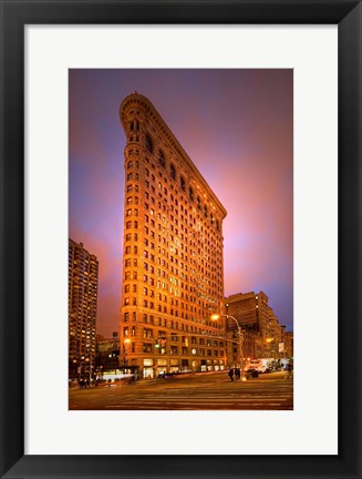 Framed Dramatic Flatiron Print