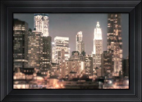 Framed In a New York Minute Print