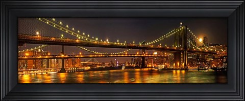 Framed Three Bridges Print