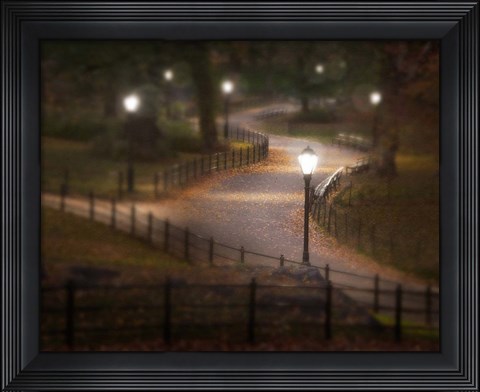 Framed Twilight Stroll Print