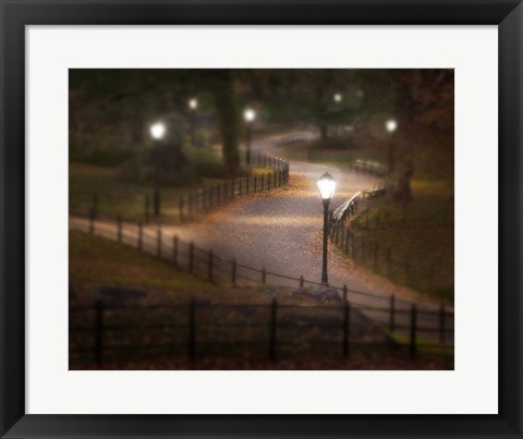 Framed Twilight Stroll Print