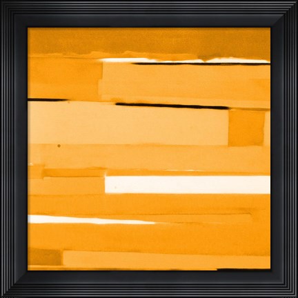 Framed Gold Monochromatic Print