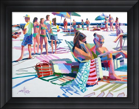 Framed Beach Party Print
