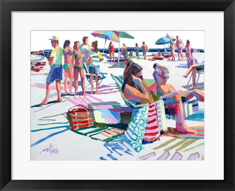 Framed Beach Party Print