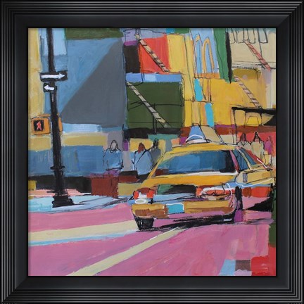 Framed Midtown Mosaic Print