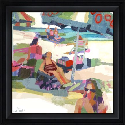 Framed Shades of Summer Print